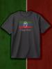 T-Shirt Heart On the Flag of Dagestan