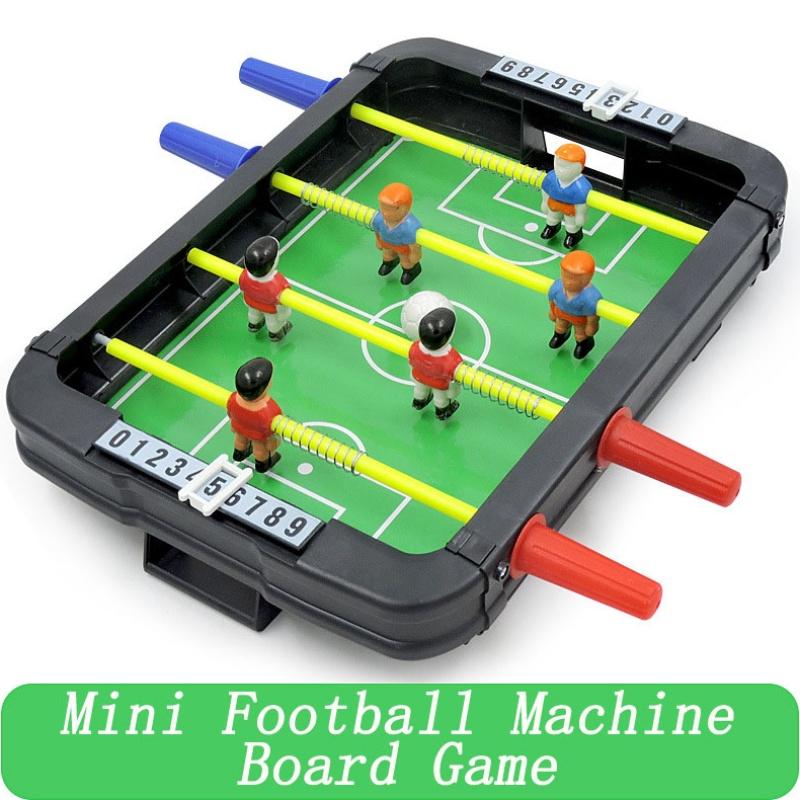 Mini-Tischfußballspiel für zwei Spieler — Ideal für Fußballfans, Partys und Veranstaltungen