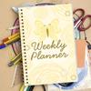 Undated Weekly Planner Spiral Notebook With Habit Tracker To Do List Goal Setting Stickers For School Work