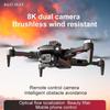 K611 PRO Brushless GPS Laser Obstacle Avoidance 4K-8K Dual-camera  Aircraft Toy Helicopter Drone Profissional
