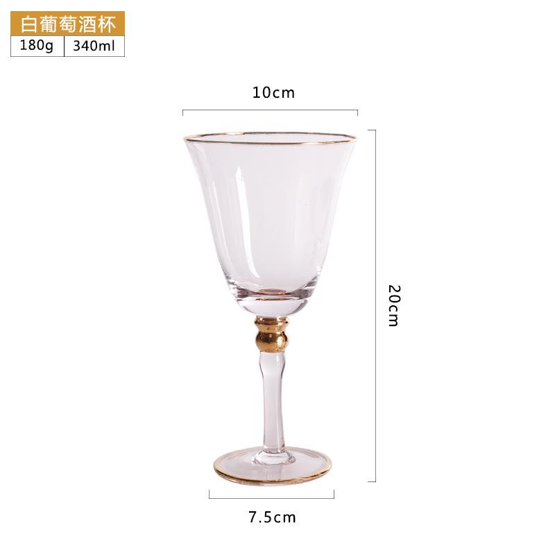 2 stk PhnomCrystal Glass Champagneglass Rødvinsglass, Vinglass Modellrom Vinsett Myk dekorasjon Spisebordspynt