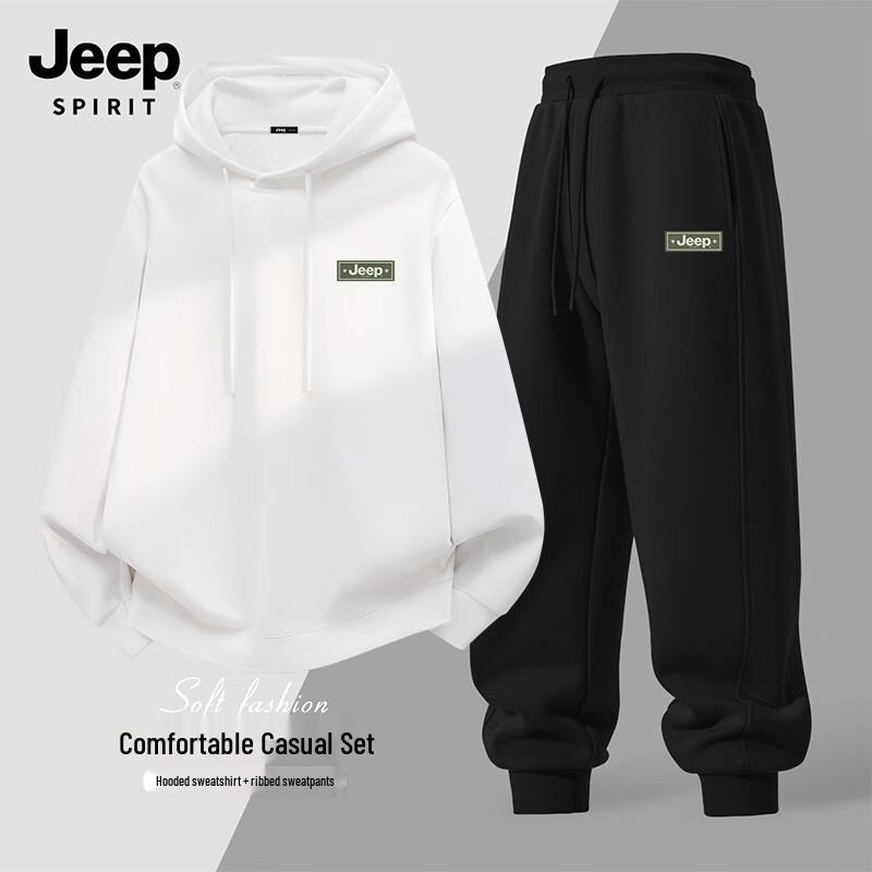 Мужской комплект: Худи со звездой и Джоггеры JEEP SPIRIT 2XL