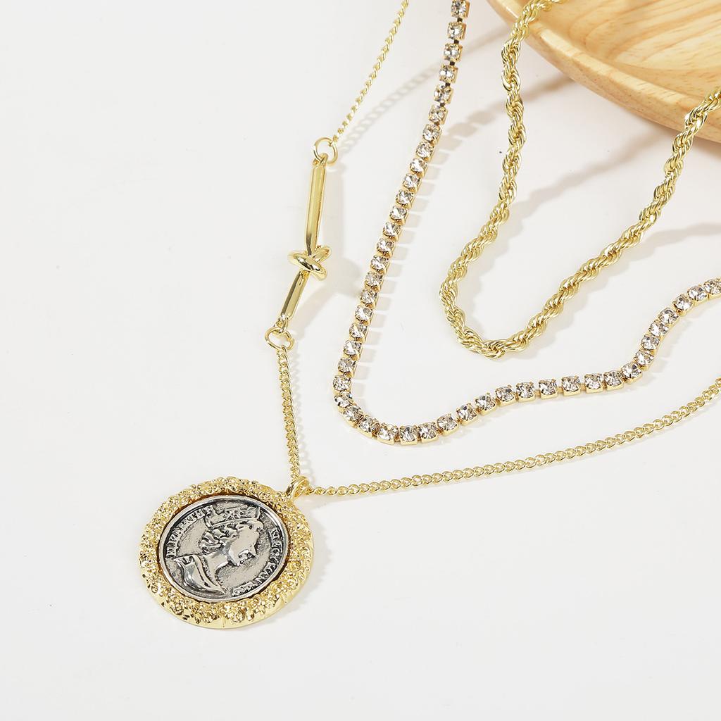 Necklace for Women Necklaces Ins Wind Multilayer Double Layer Necklace Collarbone Chain Love Heart Necklace Female Niche Design Sense Elegant Necklace