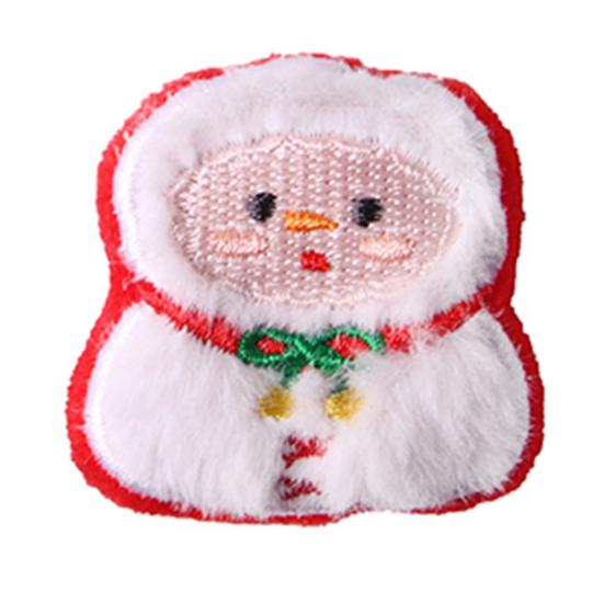 Interactive Entertainment for Kittens Christmas Cat Toy, Soft Plush Santa Claus Snowman Elk Tree Toys Indoor Cats Chew Bite Pet Enrichment Toy Kitten