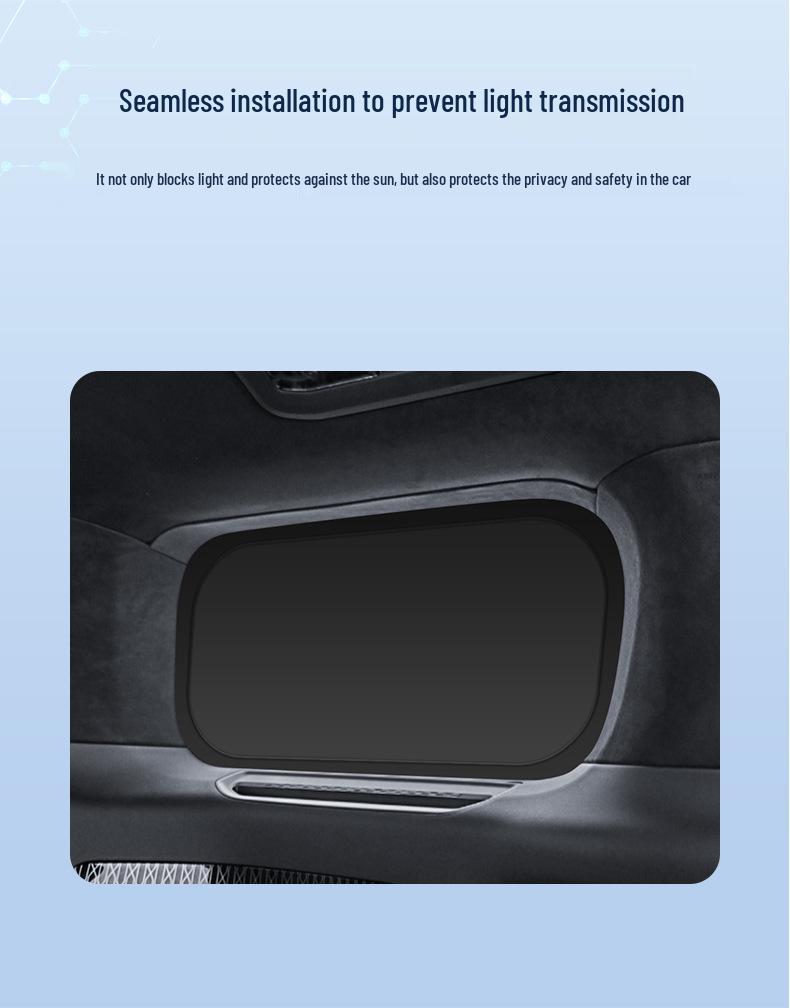 Zeekr 25 MIX Car Sunshade: Sun Protection & Privacy Shade