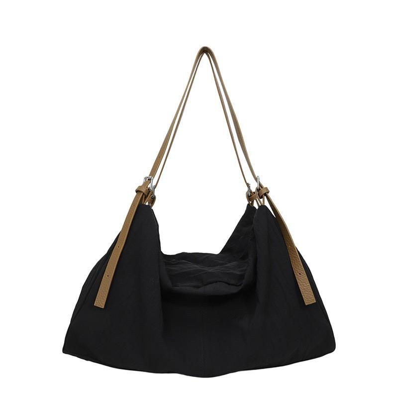 

Japanese Lightweight Large-capacity Casual Nylon Tote Bag Women Lazy Commuting Travel Outdoor Shoulder Cross-body