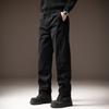 High-end wide-leg drape casual pants for men, new autumn American loose plus-size sports straight-leg pants for men