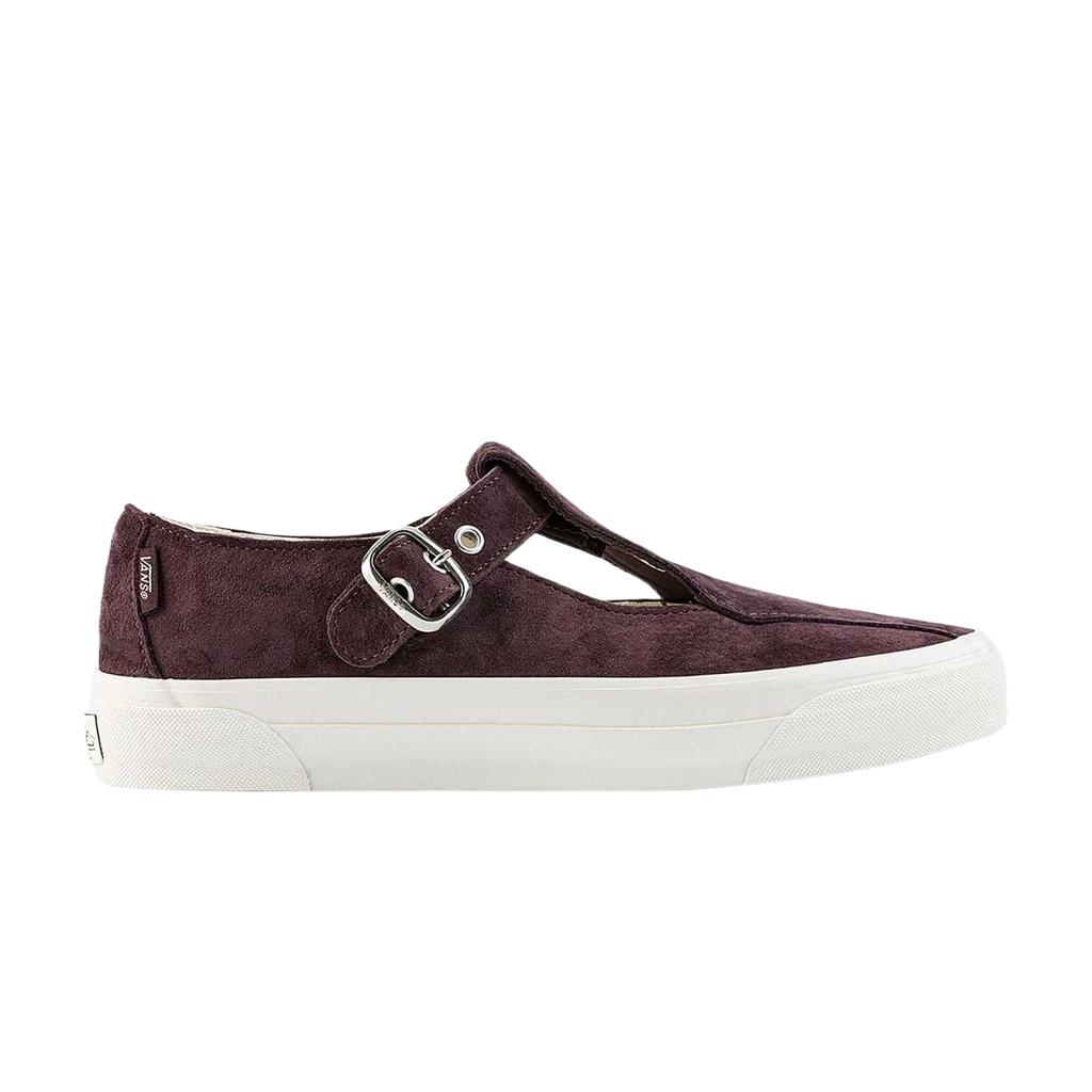 Vans Premium Mary Jane Suede Chocolate Plum Brown Unisex Sneakers VN000D8ZCHU