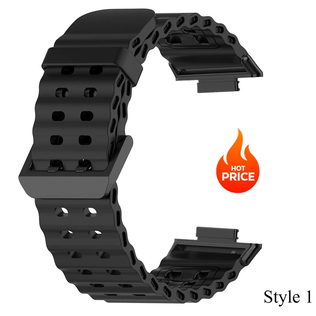 Voor Redmi Watch 6 Siliconen Polsband Voor Redmi Watch 5/4 Horlogebandje Voor Xiaomi Mi Band 8/9Pro Ademend Bandje Sportarmband