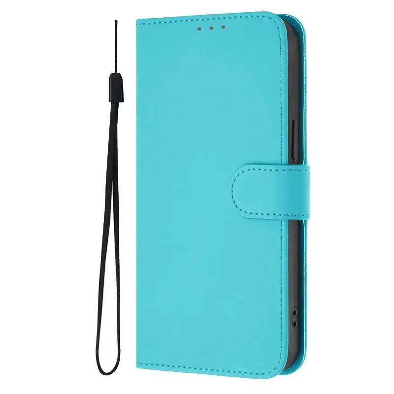 Für Xiaomi Poco M7 Pro 5G Hülle POCO M7 pro Klapphülle auf Für Xiaomi Poco M 7 Pro M7Pro 5G Einfarbig Leder Handyhülle Funda