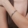 Bracelet Luxenter fini en rhodium - Cuetz