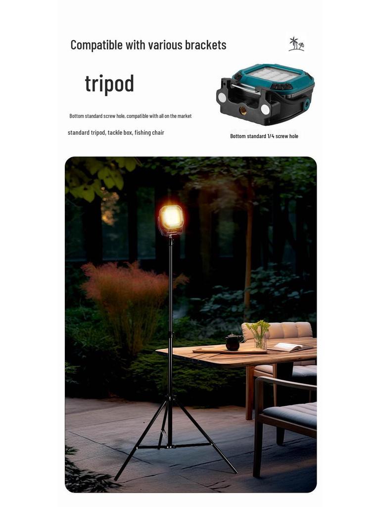 COB LED Work Light: Magnetic, Long-Lasting, Emergency Repair & Camping Light