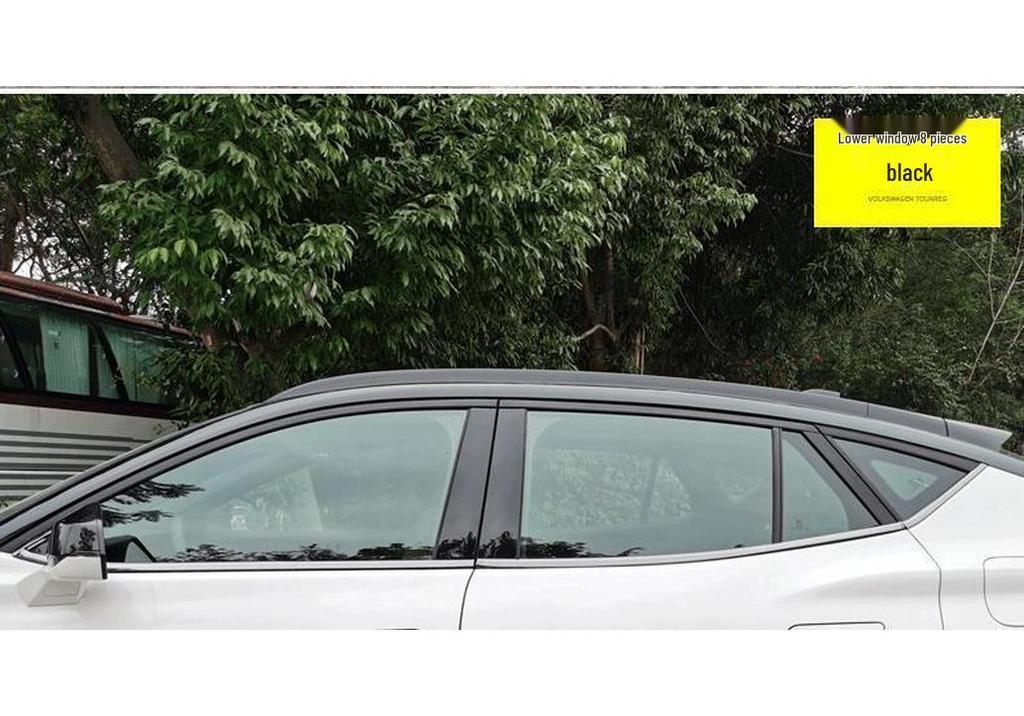 Ford EVOS Black Warrior Stainless Steel Window Trim Bright Strip Accessories