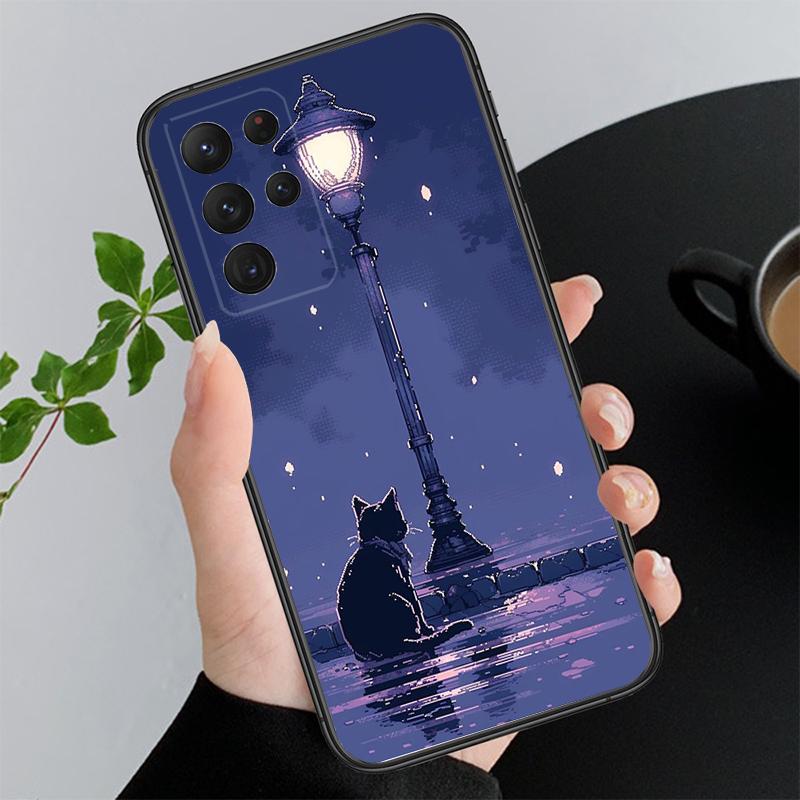 Lovely Cat Phone Case For Samsung A55 A16 A56 A36 A35 A15 A53 A54 A33 A34 A25 A05S A52 A52S A14 A24 A26 A71