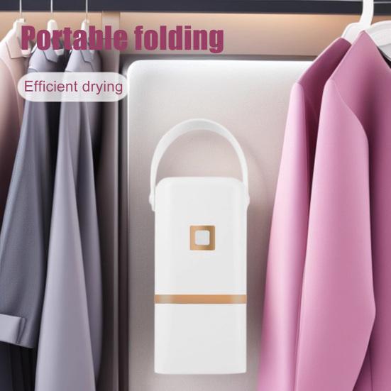 Electric Clothes Dryer Mini Laundry Dryer with Timer Function Easy To Use Low Noise Small Compact Electric Drying Machine with Dry Bag