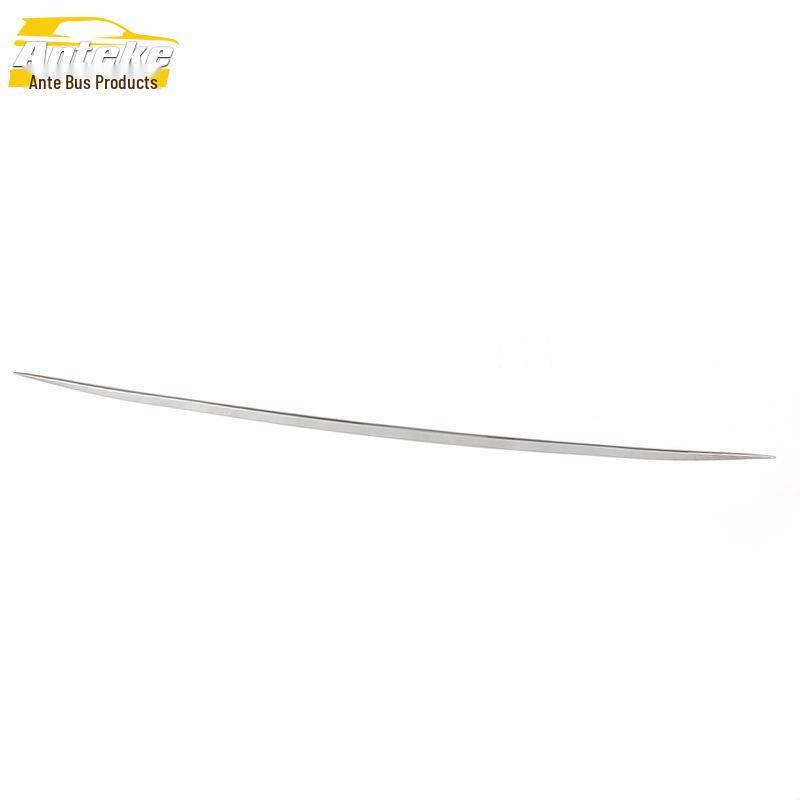 21 Kustu Rear Bumper Trim & Trunk Decor: Stainless Steel Tailgate Strip