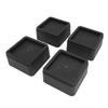 4-piece furniture riser,   plastic riser pads, furniture riser by 2 inches for sofa, bed, table, robust and   design for home and
