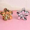 2Pcs 8CM Flower Hair Claw for Women Large Hair Crab Clamps Ponytail Shark Clip Headdress Hair Accessories