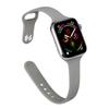 Slim Waist Silicone Watch Strap for Apple Watch Series 1-12, Ultra 1-3, SE3