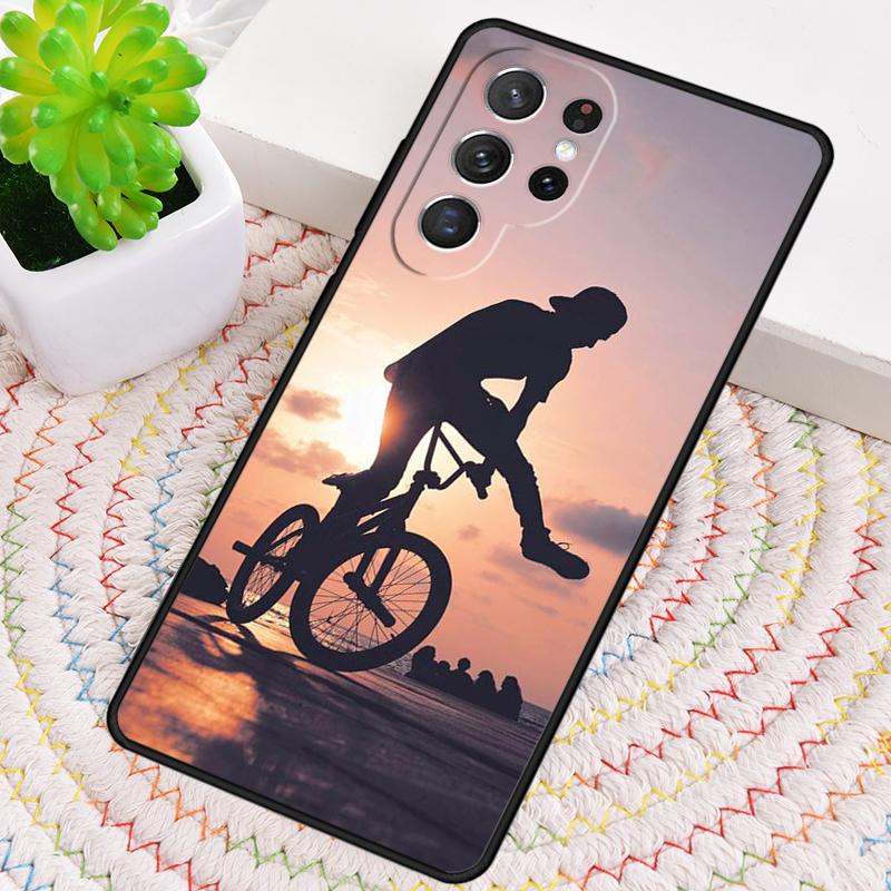 BMX Bike Extreme Telefoonhoesje voor Samsung Galaxy note 10 pro S26 Ultra S23 S24 FE S25 S21 S22 PLUS schokbestendig Cover