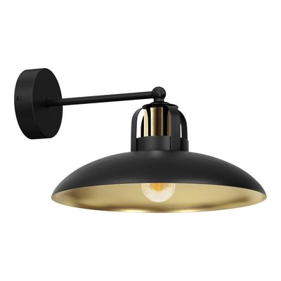 Felix Schwarz/Gold Wandleuchte 1xE27