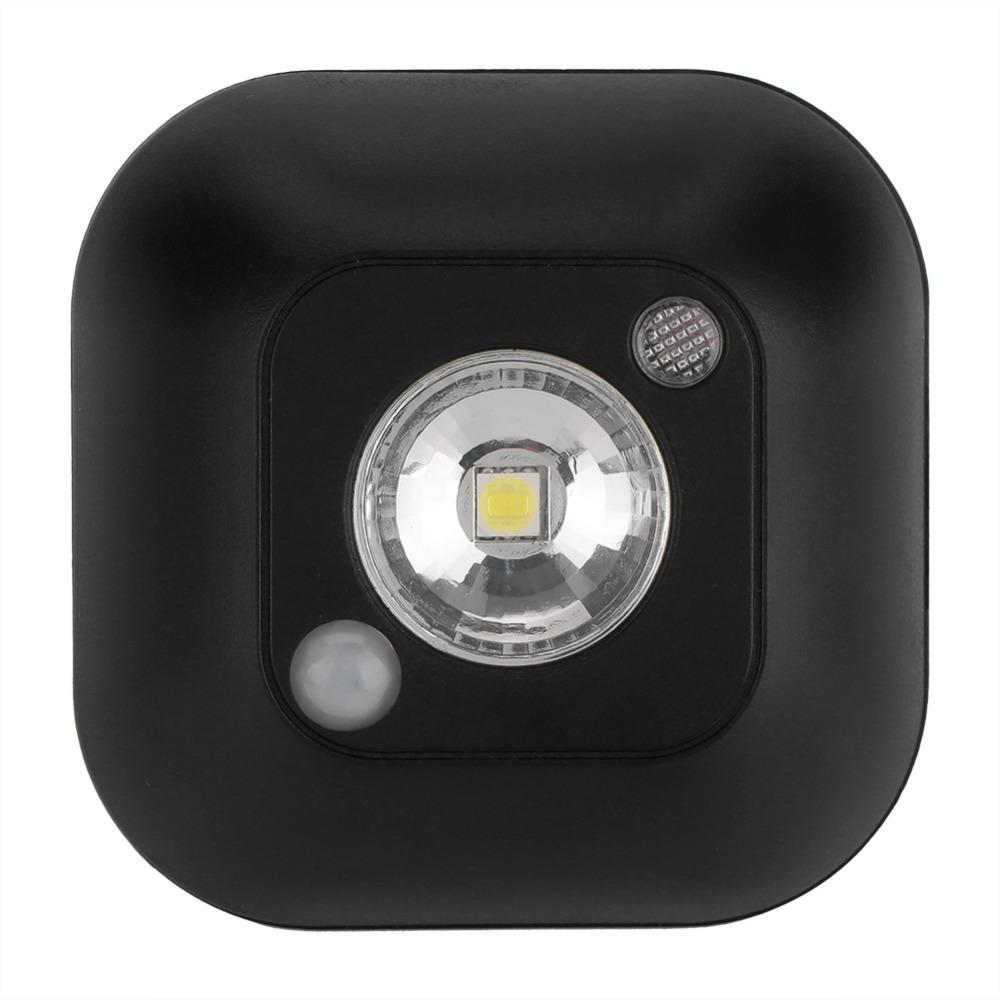 Battery Powered Motion Sensor Night Light Mini Size Cabinet Lamp Wardrobe Light Wardrobe
