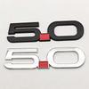 cjgnvt1 3D Metal Car Styling 5.0 COYOTE V8 Logo Badge Rear Trunk Emblem Fender Side Sticker For Ford Mustang GT SHELBY Auto Accessories