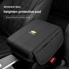 PU-Leder Auto-Armlehnenmatte Mittelkonsole Erhöhungspad Für Sonic Silverado Z71 Aveo Trailblazer Bolt Spark Tahoe