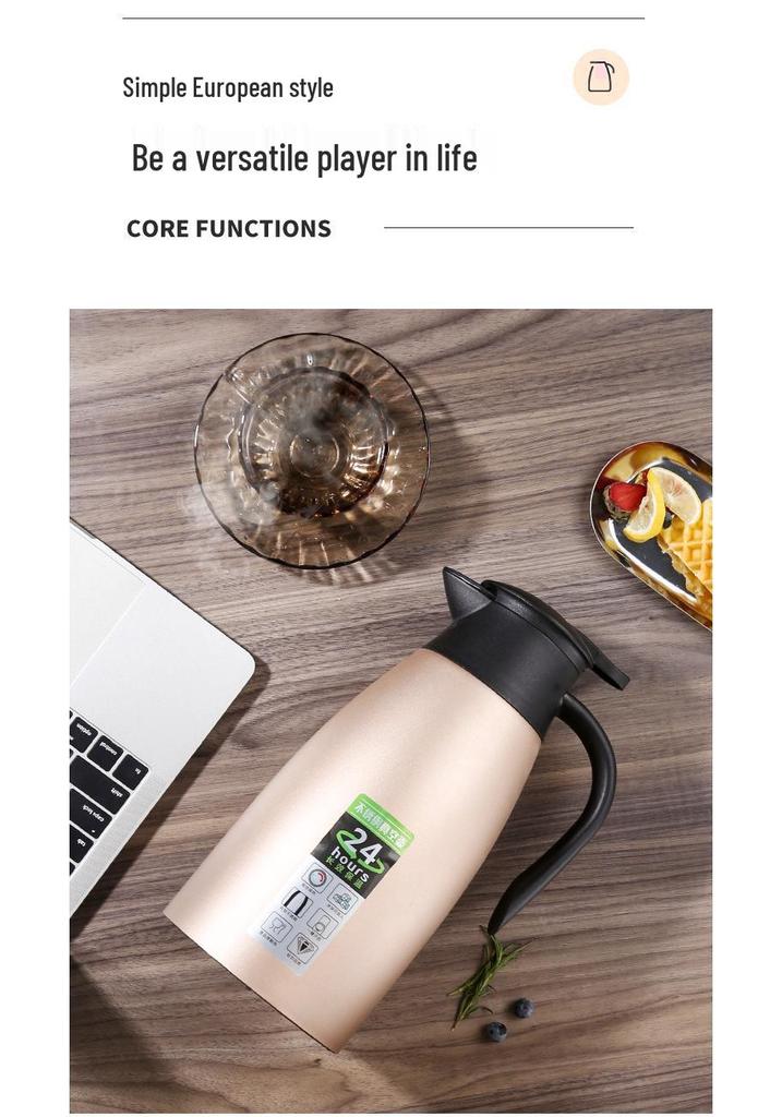 High-End Stainless Steel Double-Layer Vacuum Insulated Thermos Flask with Gift Box