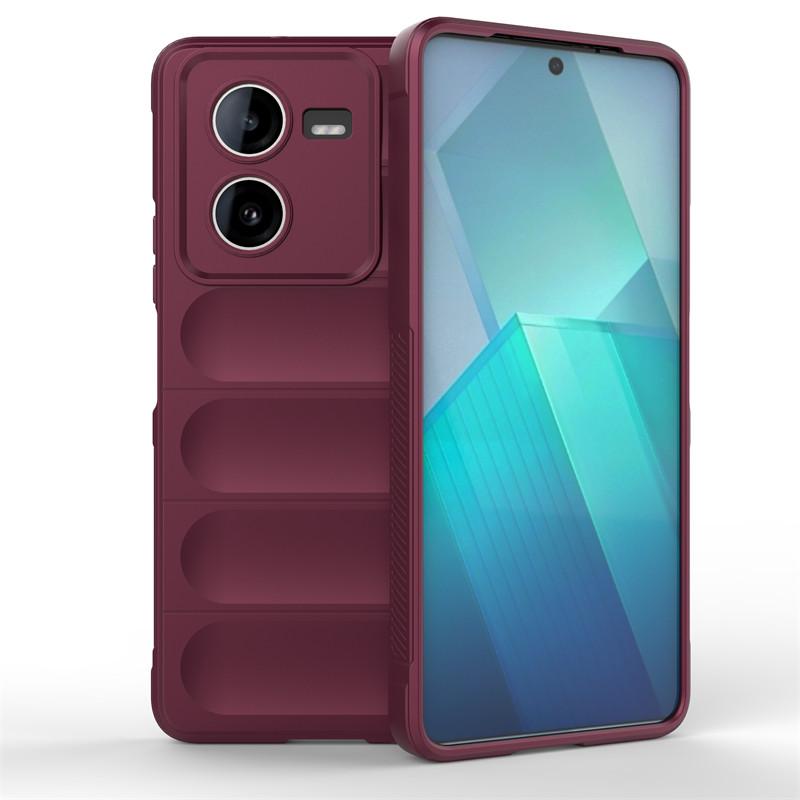 For Vivo IQOO Z8X Case Vivo IQOO Z7X Z8X Cover Skin-Friendy Silicone Luxury TPU Shockproof Protective Phone Cover Vivo IQOO Z8X