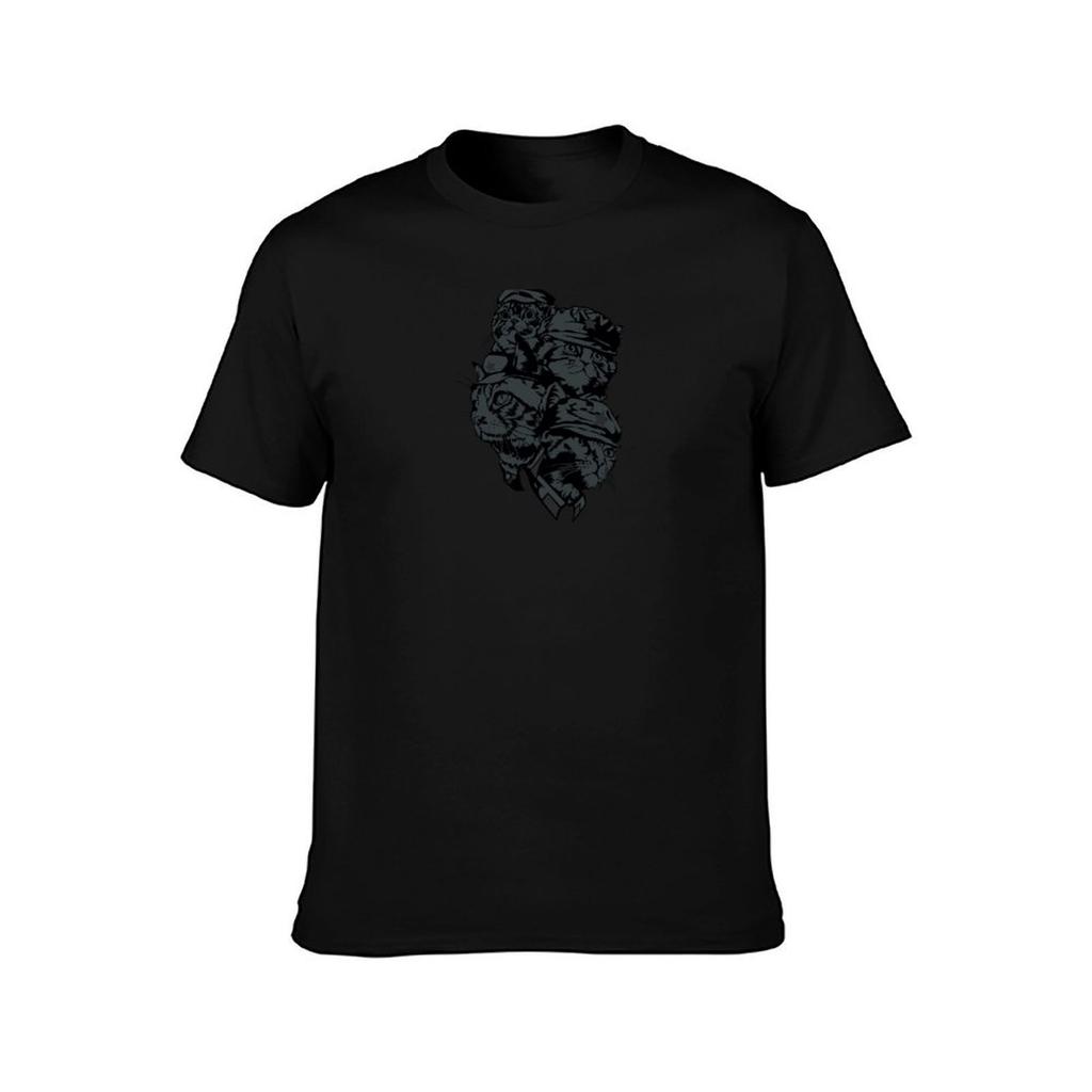 MKC Black Cat TShirt Fashion Letter Print TShirt