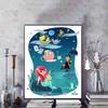 Diamond Painting Collection of Disney Classics Modern Illustration Art Cartoon Diamond Painting Full Diamond Cross Stitch DIY Gifts Home Decor