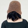 New Japanese Harajuku Lolita-Inspired Knit Bucket Hats Women Ribbon Bow Fisherman Caps Summer Lowy Tie Breathable Beach Sun Hat