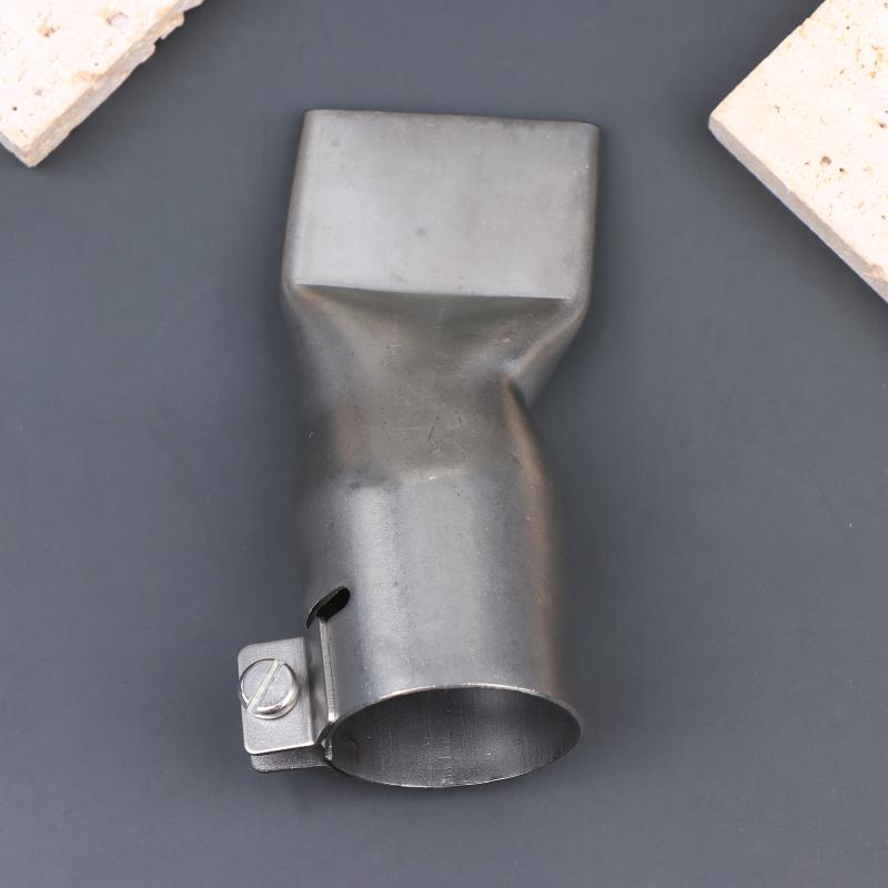 40MM Stainless Steel Flat Nozzle for Hot Air Welding Nozzle High Temperature Resistance PVC Welding Scene