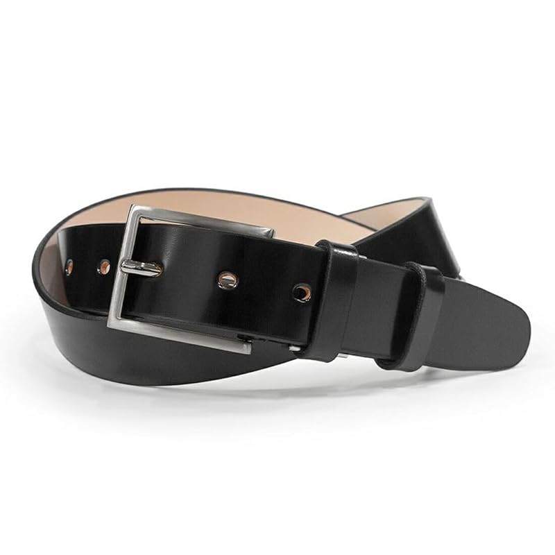 

[Messenger] Traditional fashion reprint edition Authentic cordovan belt [ wide 32mm ] (Model without stitching MADE IN JAPAN (Made in Japan)