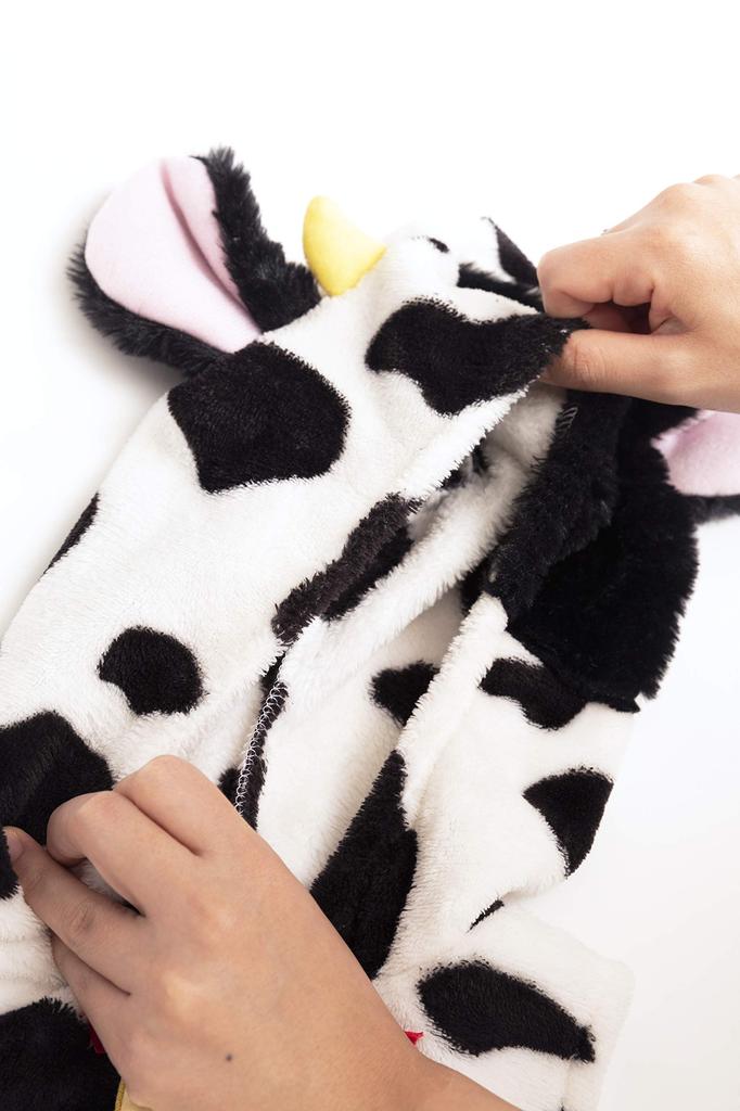 Clearstone Marshmallow Baby Cosplay Halloween Marshmallow Cow Baby 80cm White