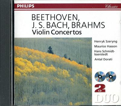 CD LONDON SYMPHONY ORCHESTRA, BEETHOVE - Beethoven, Bach, Brahms: Violin Con PHCP91034 Japan ObiClassical Used