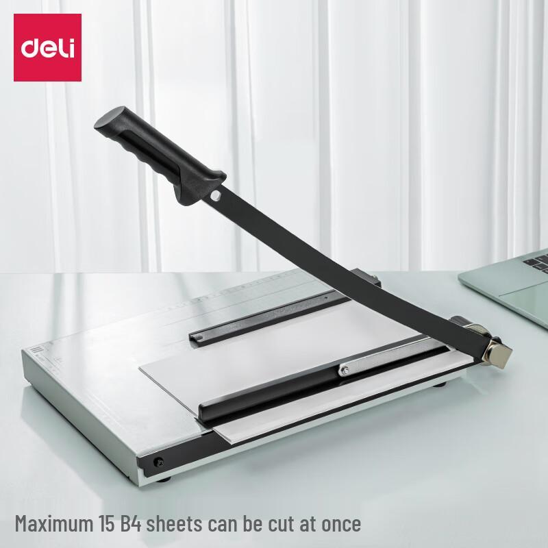 Deli B4 Steel Manual Paper Cutter 8013
