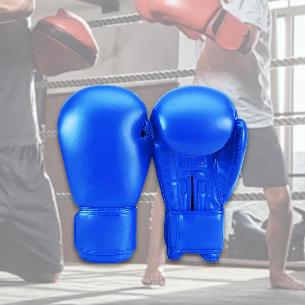 Adult Boxing Gloves Pro Training Sparring Wrist Support Breathable Boxing Equipment for Muay Thai Kickboxing Taekwondo Sparring