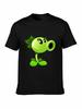 Boy Girl Age 617 Plants Vs Zombies Peashooter Cotton Tee Shirt