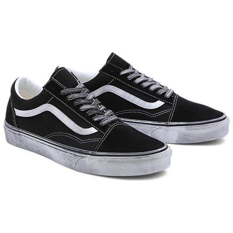 Vans Old Skool Low Top Unisex Skate Shoes Black VN0007NTMCG