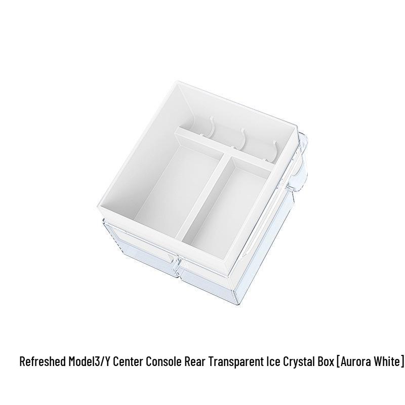 Silicone Ice Box for Tesla Model 3/Y Center Console Storage