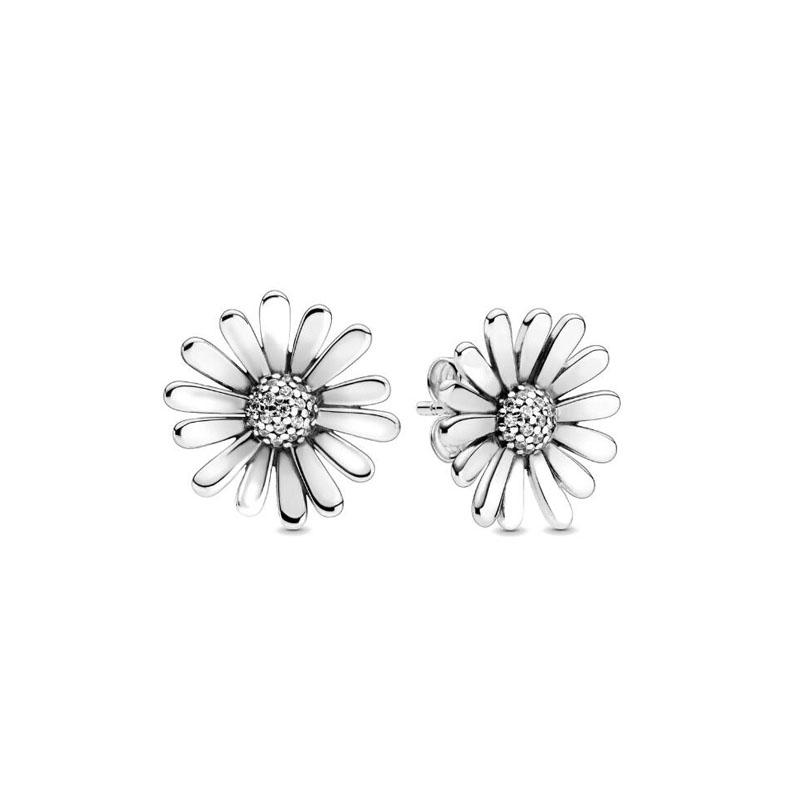 925 Silber Schleifenohrstecker mit Federn Blaue Blume Schmetterling Hochzeitsfeier Schmuck Geschenk für Frauen Modeaccessoire