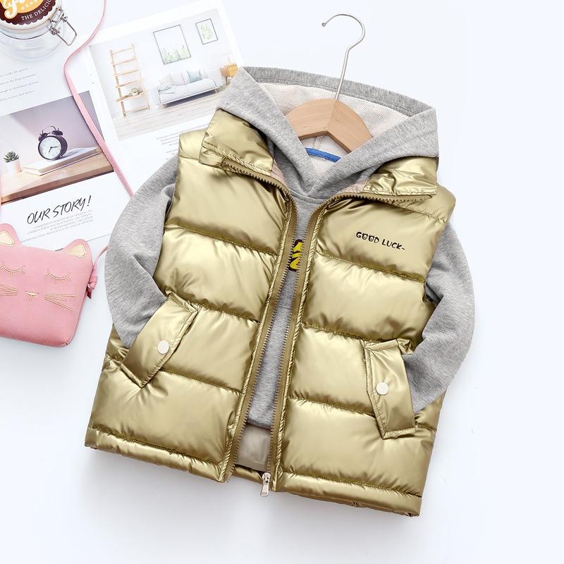 Podzimní/zimní nové dětské zesílené tílko Chlapecké a dívčí spodní tílko