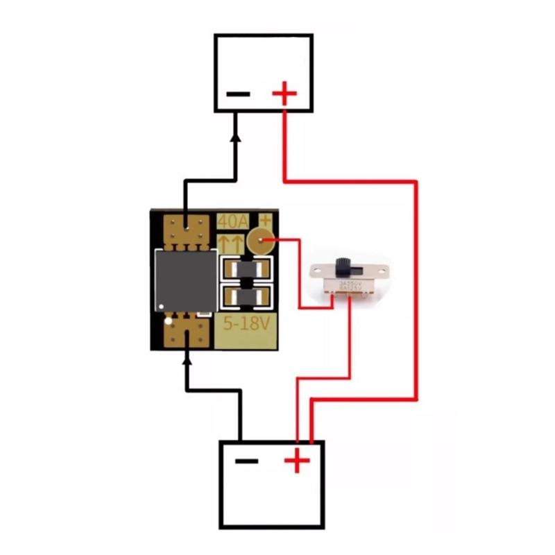 40A 80A 200A 300A Field Effect Tube PWM Regulation Electronic Switcher Control Board MOS Switcher Drive Module