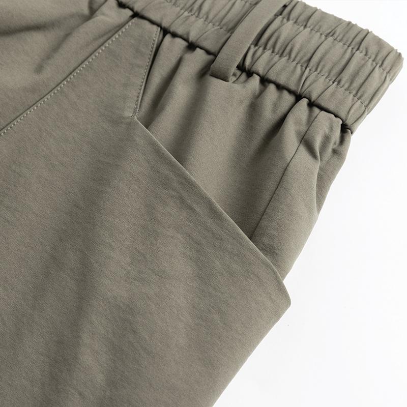 Skechers Quick-Drying Casual Sports Loose Breathable Skin-Friendly Commuter Outdoor Cargo Shorts Unisex shorts Sage-Green P225U127-04X9