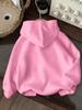 This children's casual hoodie featuresthenumber92andletterpatternsIt's warm comfortableandsuitableforspringautumnandwinter wear.