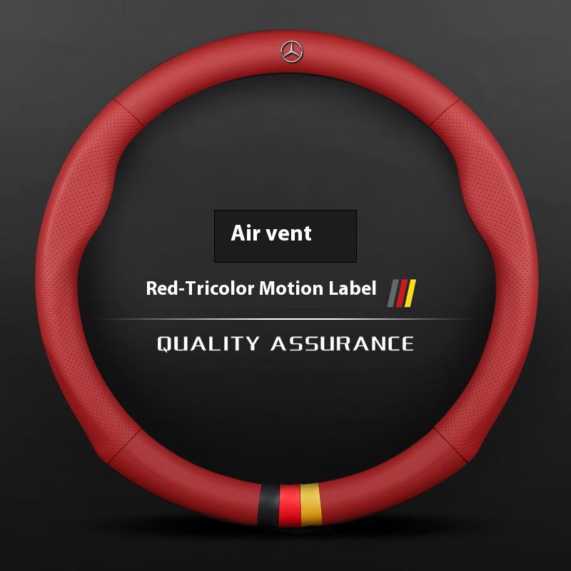 XEATN1 Hot 2026 New For Benz Car Steering Wheel Cover For Mercedes Benz A B C E S V Class GLB GLC GLE Sprinter Pilot SLK SLC W203 W204