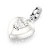 Swarovski Idyllia Charm Rhodium Heart