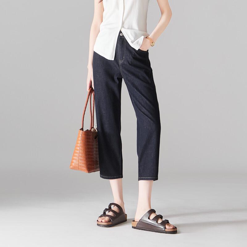 SOFSIL Women's Slim Cropped Denim Pants